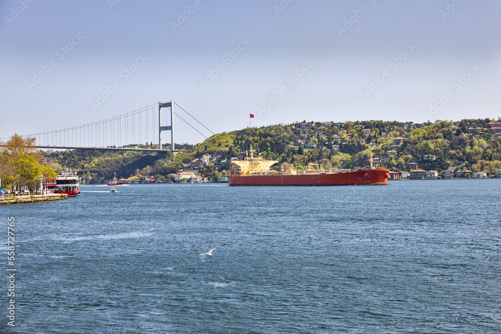 Bosphorus strait naval traffic