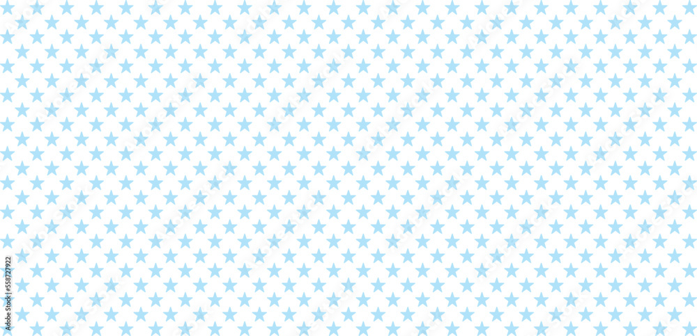 illustration of vector background with blue colored abstract star pattern