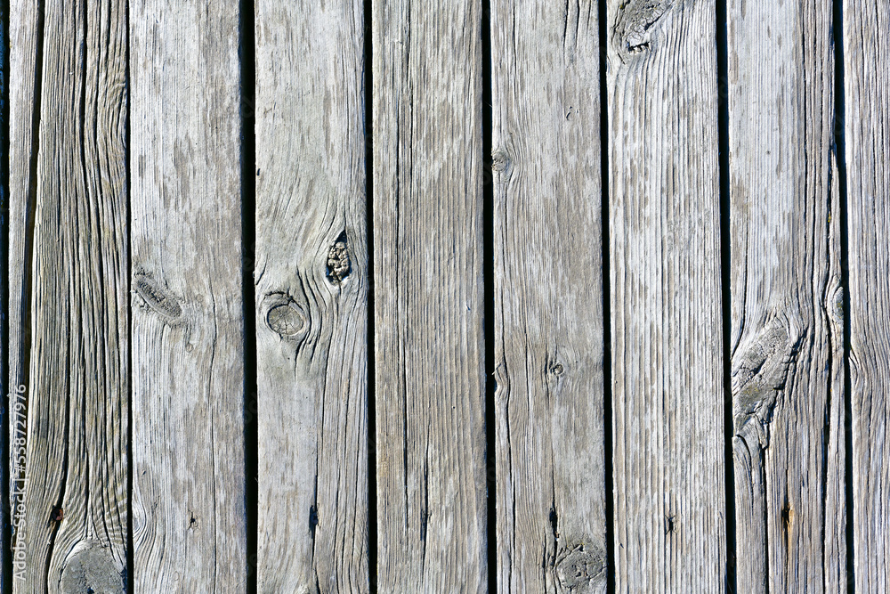 Fototapeta premium Weathered wood rustic background, grey wooden texture, background. Abstract old rustic natural grunge black wood texture free background surface pattern. Nature timber wooden for add advert text idea.