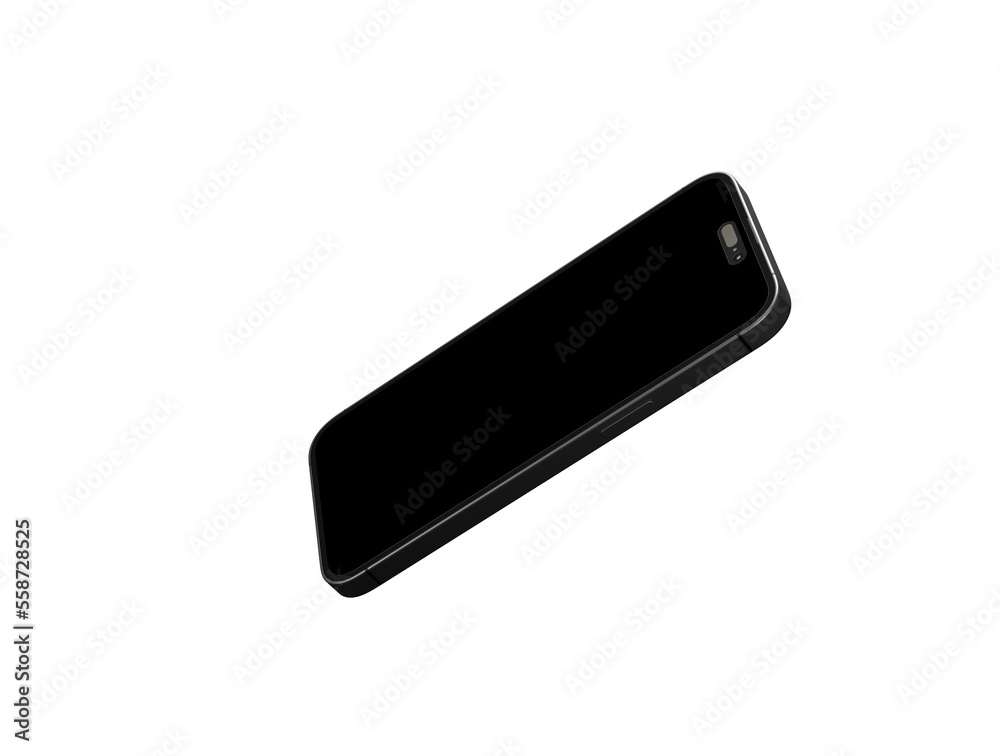 Mock up of smartphone - 3d rendering Mock up of smartphone - 3d rendering
