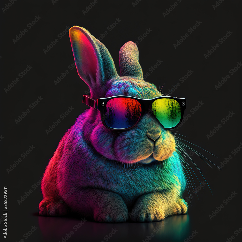 cool easter bunny #1