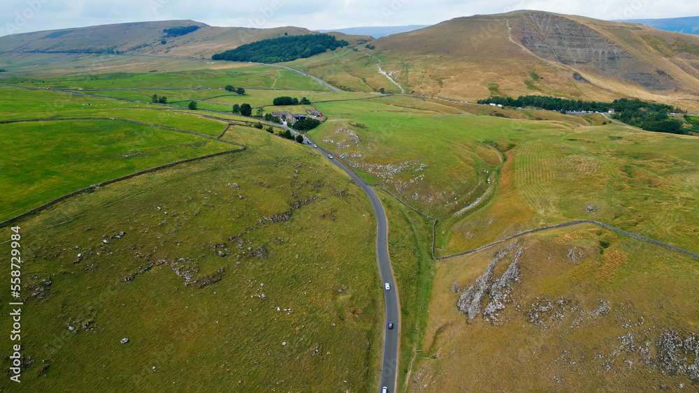 Peak District National Park - aerial view - drone photography Peak District National Park - aerial view - drone photography