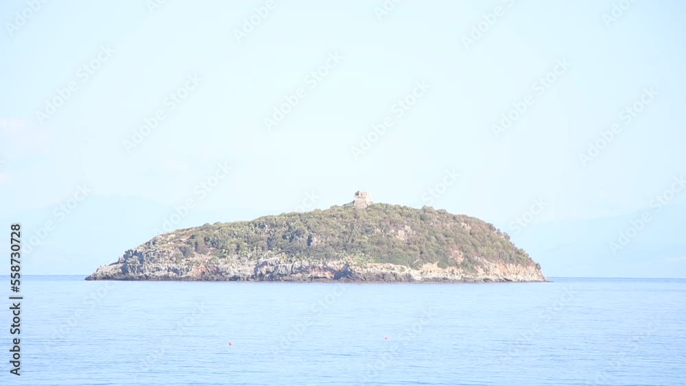 view of the Tyrrhenian Sea in Calabria, southern Italy view of the Tyrrhenian Sea in Calabria, southern Italy