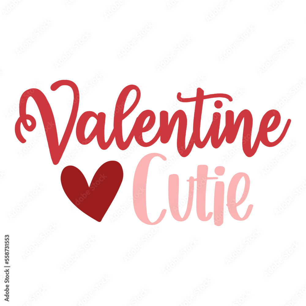 Valentine Cutie SVG