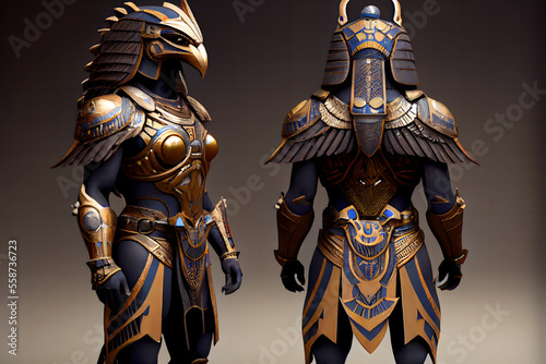 Armor Designs for the Modern Egyptian Army Influenced by Ancient Egypt