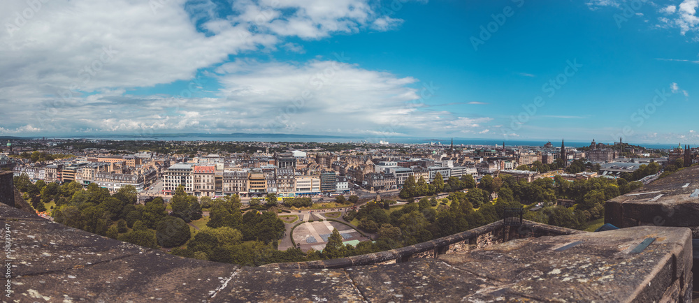 Edinburgh Panorama Übersicht