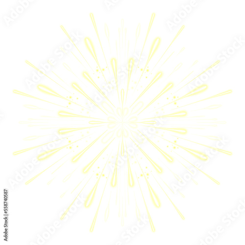 New Years Firework Overlay PNG