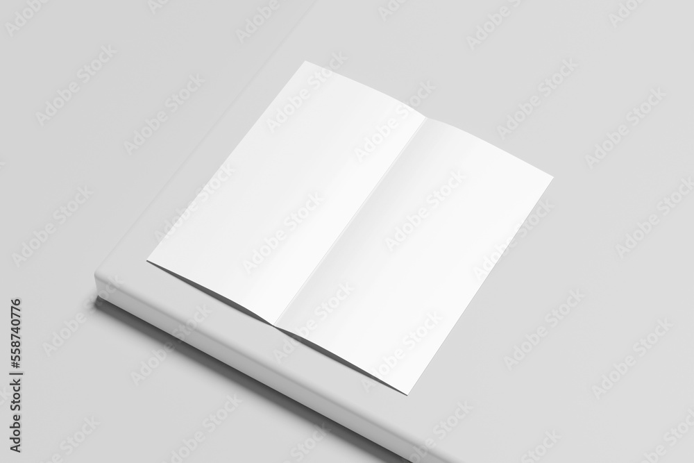 Dl size bifold brochure mockup Dl size bifold brochure mockup
