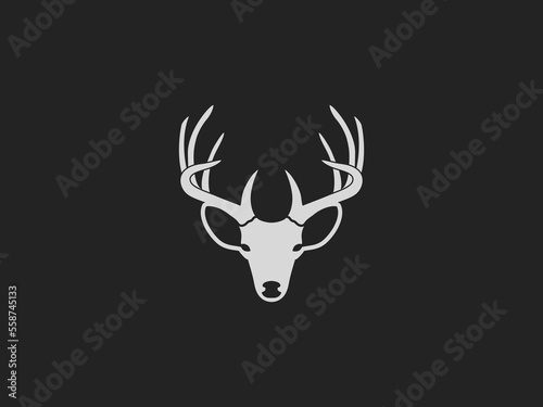 Hunting logo design template