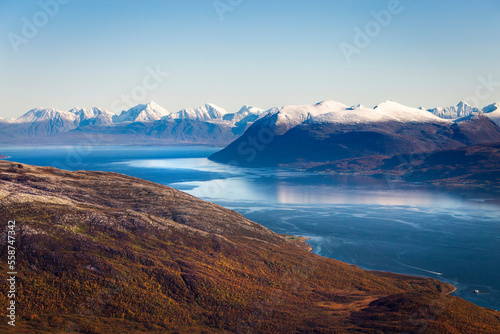 Wallpaper Mural Senja from above Torontodigital.ca