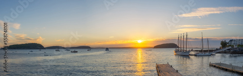 Bar Harbor Sunrise Panorama 