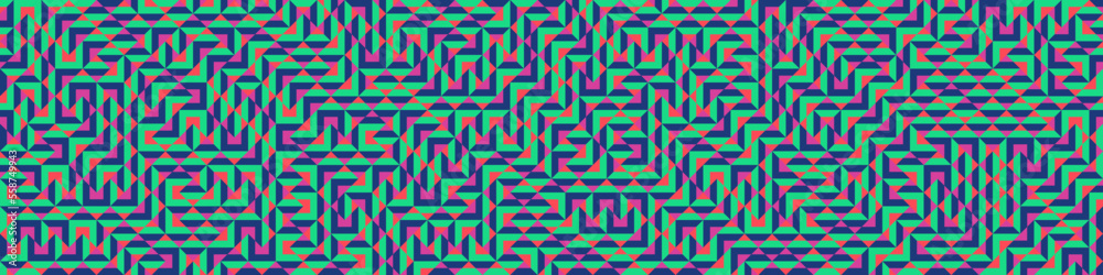 Color Rhombus tile tessellation pattern illustration Color Rhombus tile tessellation pattern illustration