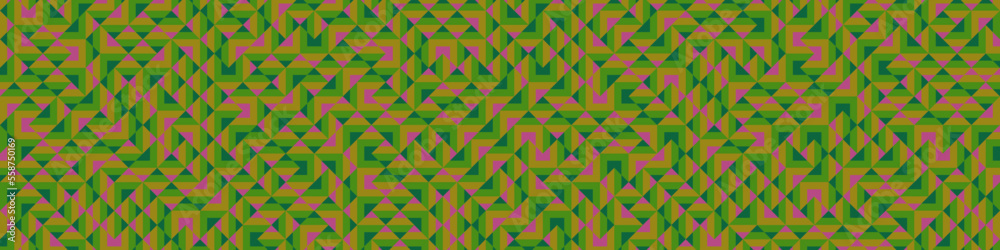 Color Rhombus tile tessellation pattern illustration Color Rhombus tile tessellation pattern illustration