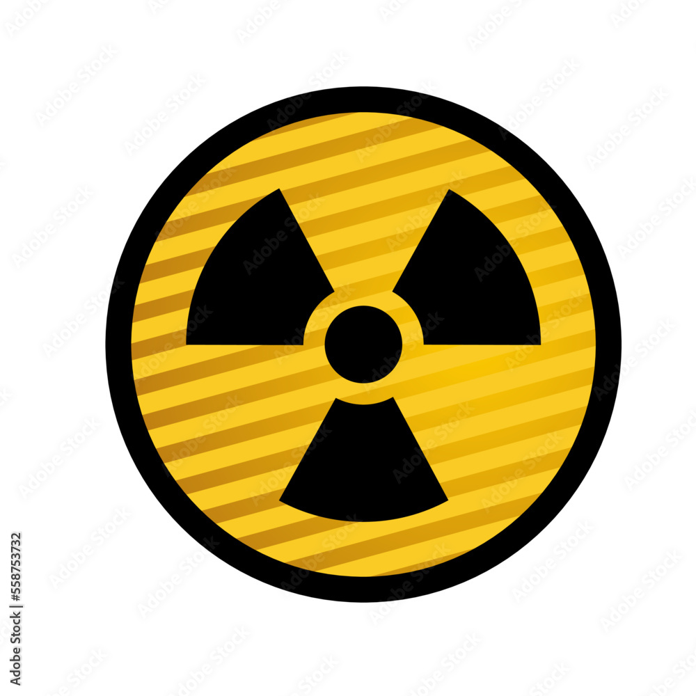  radiation warning sign