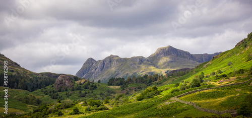 Amazing landscape and nature of Lake District National Park - travel photography