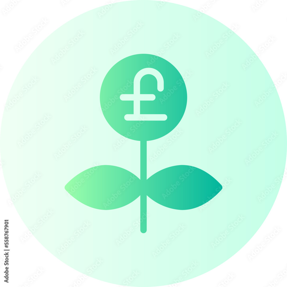 money gradient icon money gradient icon
