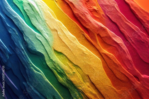 Rainbow Paint Splash Backgr...