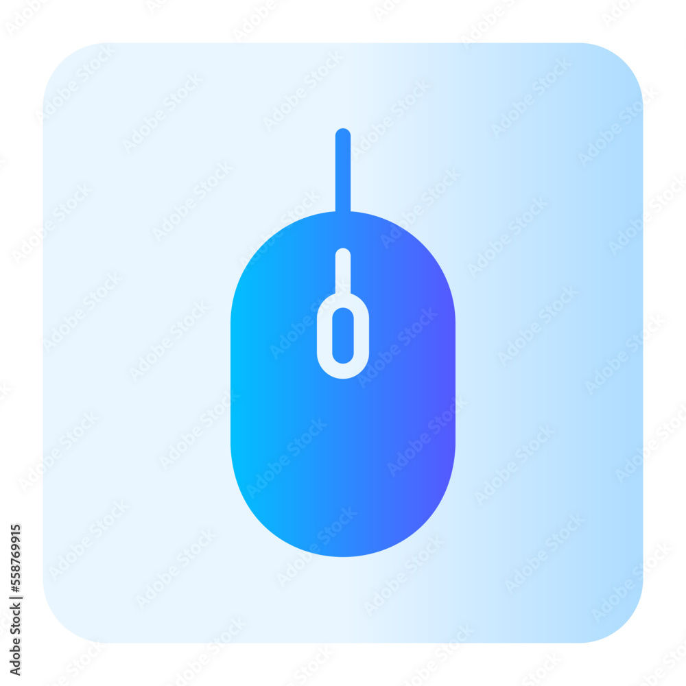 mouse gradient icon mouse gradient icon