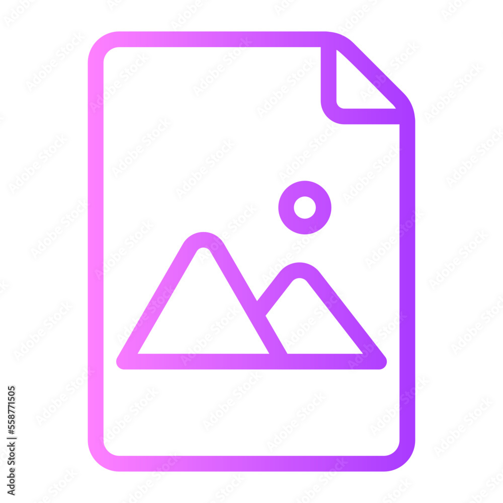 image gradient icon image gradient icon