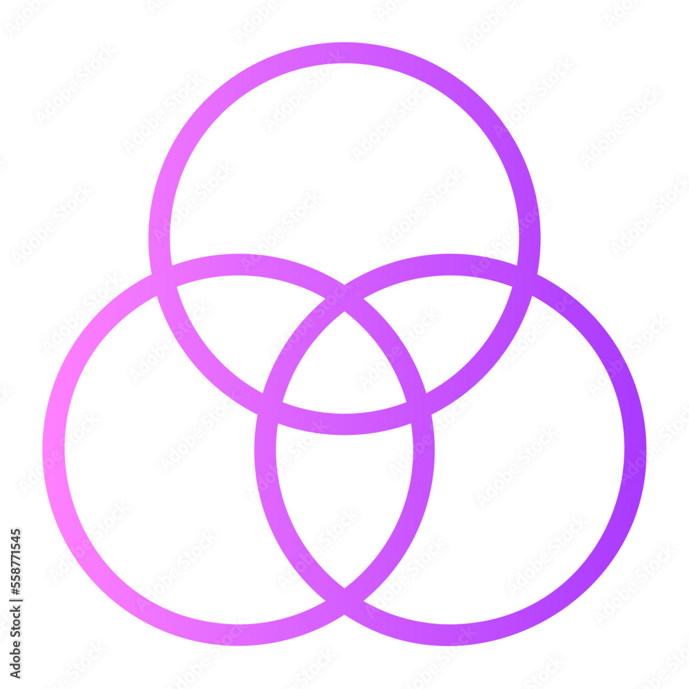 Rgb gradient icon Rgb gradient icon