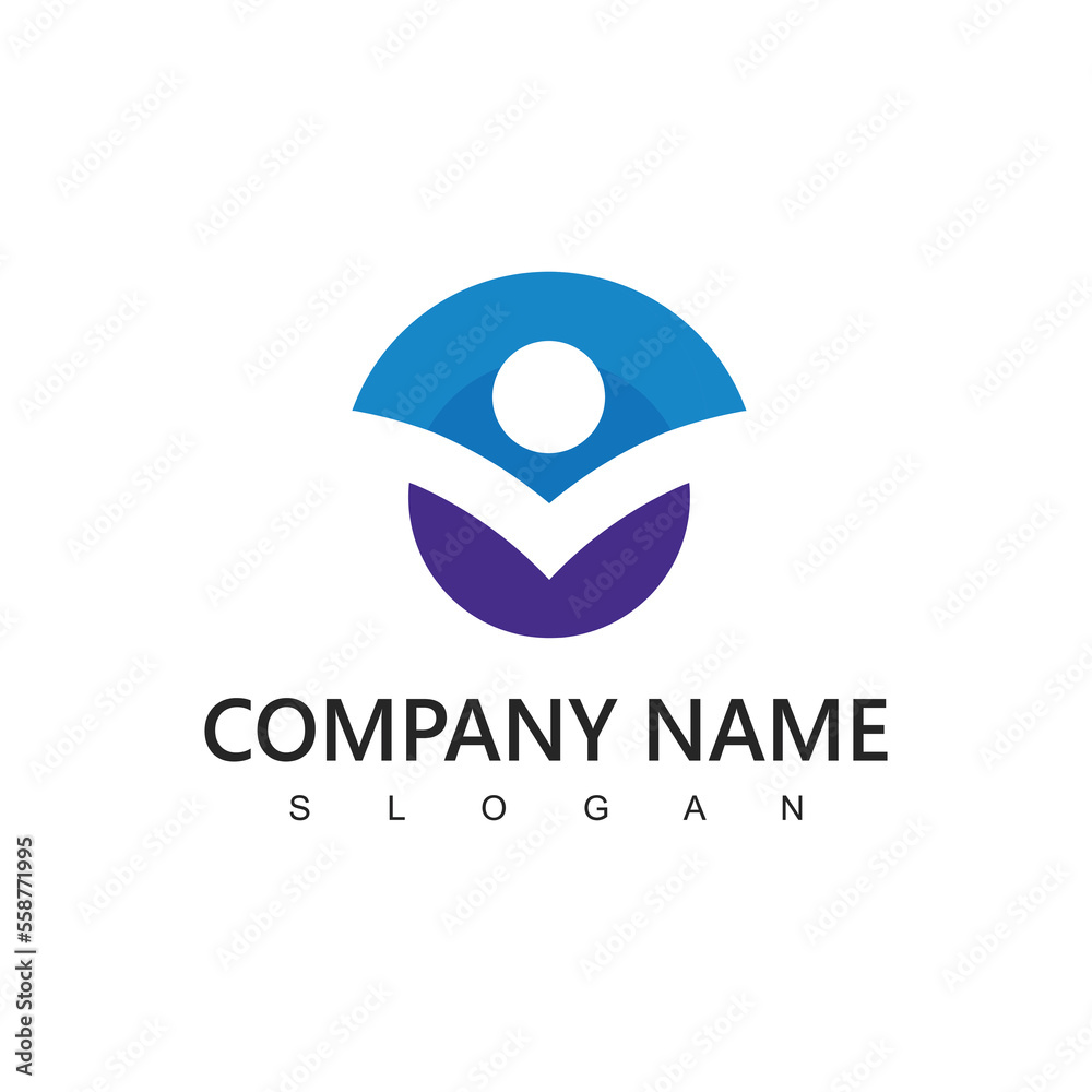 People Logo Template, Charity, Teamwork, And Social Media Network Icon People Logo Template, Charity, Teamwork, And Social Media Network Icon