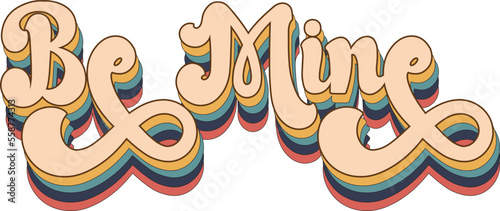 Retro Valentines Day Sublimation Design