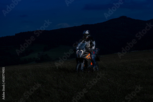 Ghost rider in darkness