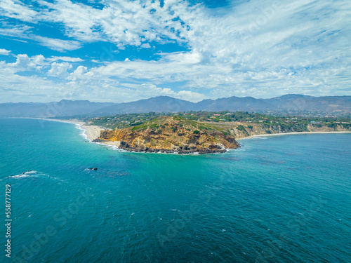 Aerial View of Malibu CA Coastline © Aaron