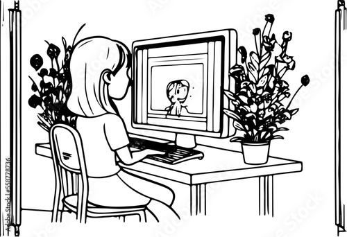 Coloring Pages, Kinderbuch, Malbuch, für Erwachsene, Abstrakt, zum ausmalen, office, scribble, langeweile, Entspannung, Hobbykünstler, Rätselheft, Kinderheft, 