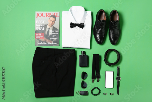 Male clothes, accessories a...