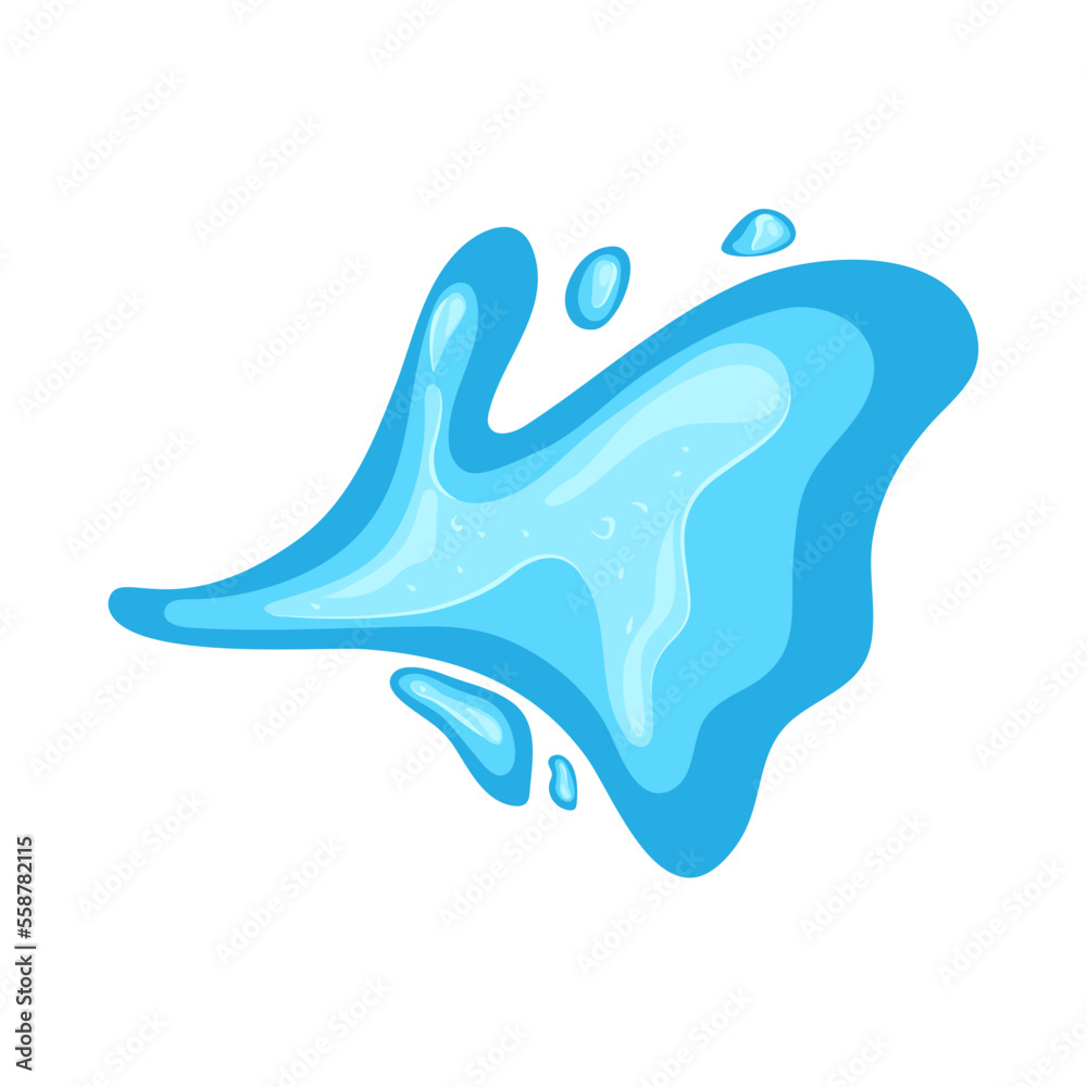 H2O blue splash