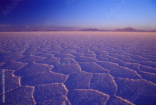Salar de Uyuni, Altiplano desert, Bolivia.