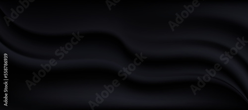 wave dark black background design