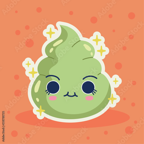 kawaii cute wasabi
