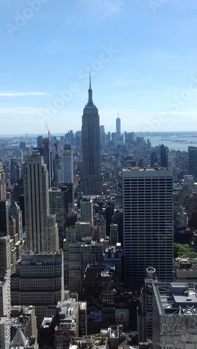 city skyline of New York