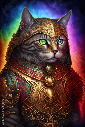 Armored Cat Gods