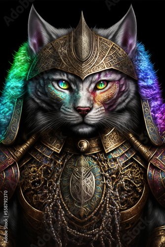 Armored Cat Gods