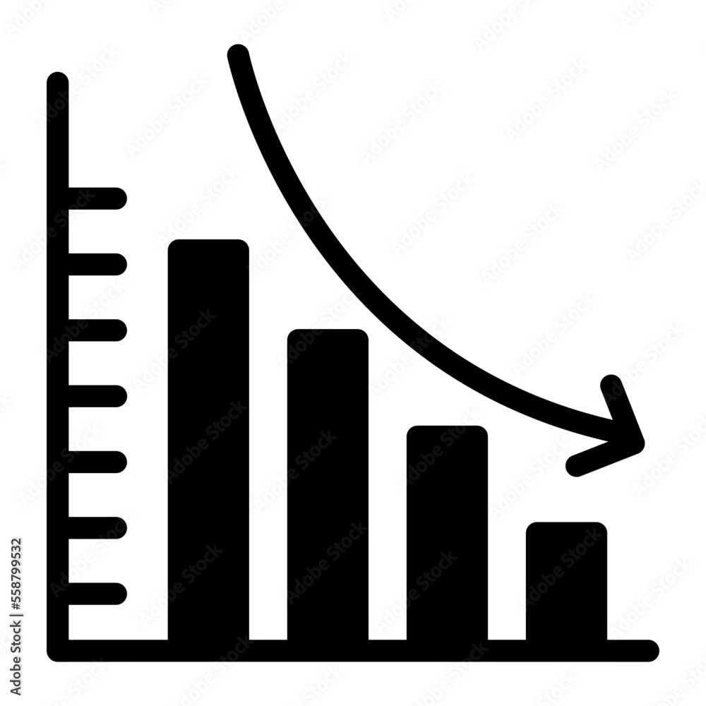 losses glyph icon losses glyph icon
