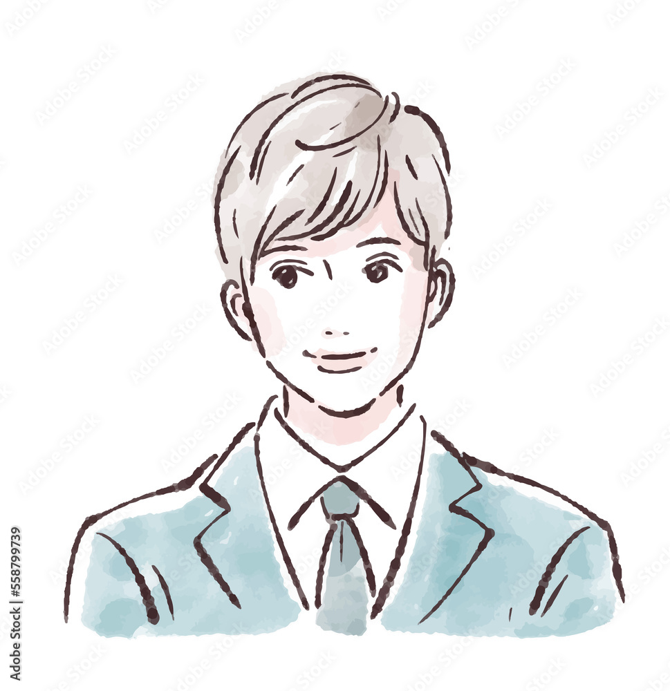 男性のイラスト素材 男性のイラスト素材