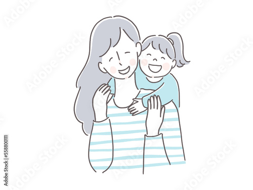 仲良し母と子