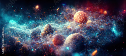 Fototapeta Naklejka Na Ścianę i Meble -  space galaxy sky background