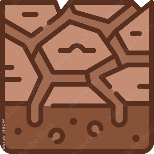 drought two tone icon