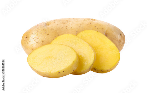 Potato on transparent png