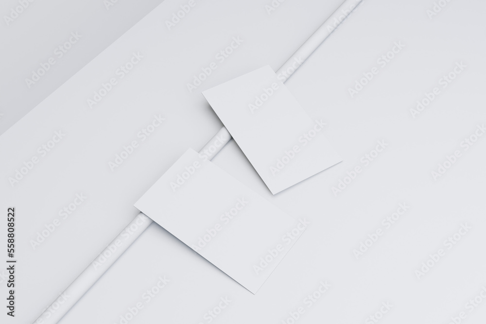 Minimal business card mockup design template for your brand Minimal business card mockup design template for your brand