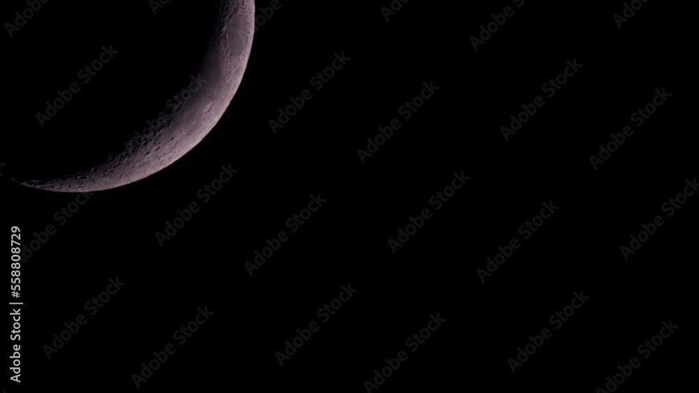 Moon at dark black sky at night time lapse. Astrology or astronomy planet timelapse. Moon at dark black sky at night time lapse. Astrology or astronomy planet timelapse.