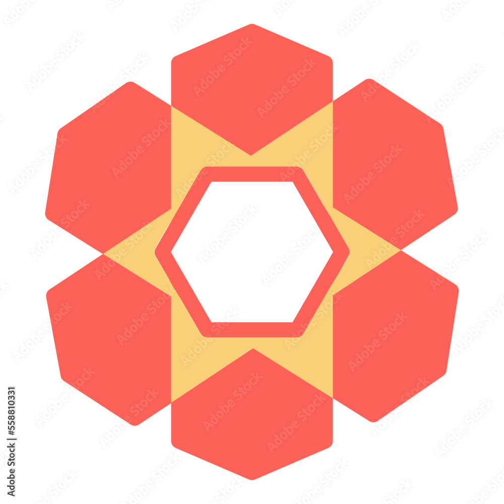 Islamic pattern vector flat