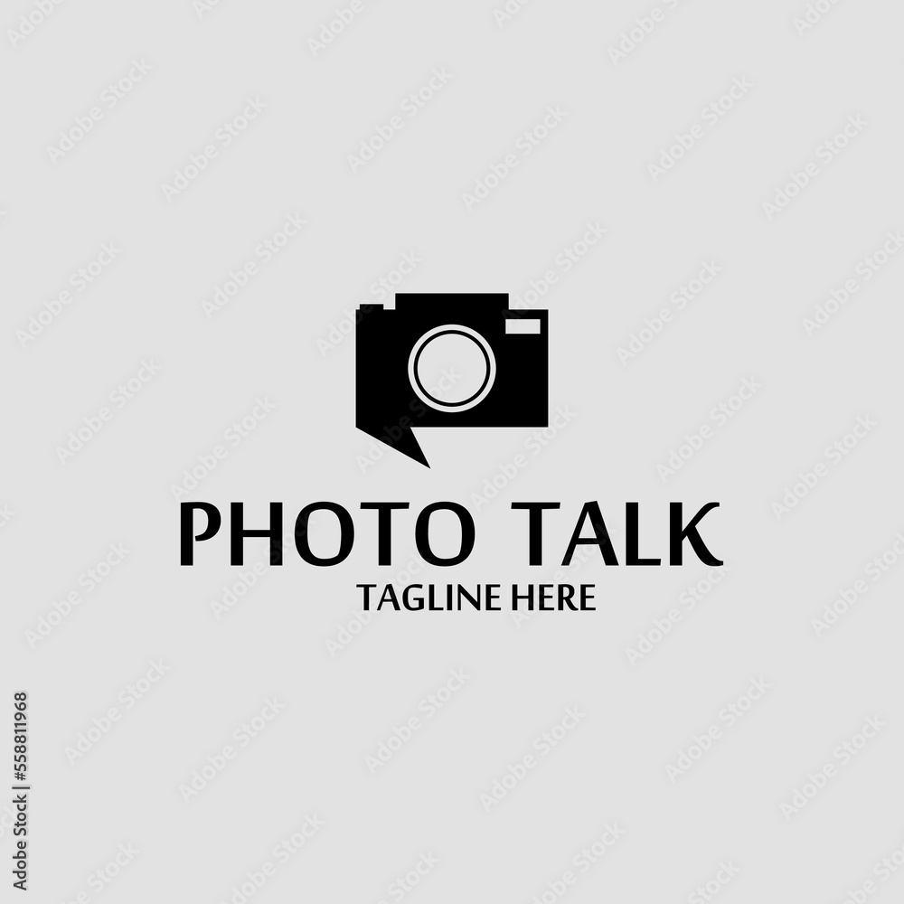 inspiration camera with talk vector for design inspiration camera with talk vector for design