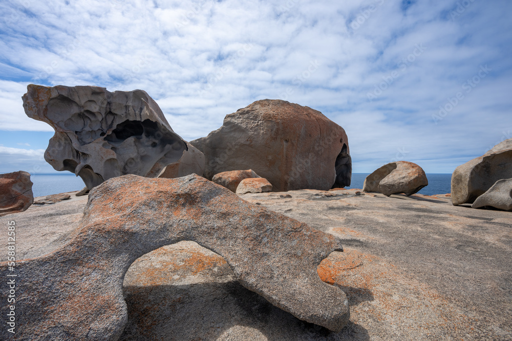 Remarkable Rocks in Flinders Chase National Park on Kangaroo Island in South Australia Remarkable Rocks in Flinders Chase National Park on Kangaroo Island in South Australia