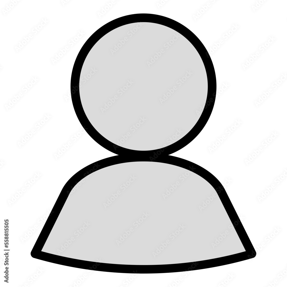user color line icon user color line icon