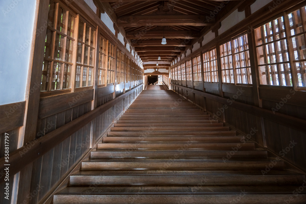 福井 永平寺の回廊